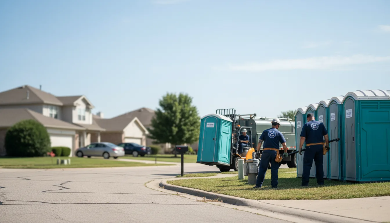 Porta Potty Rental in Anderson, TX near me